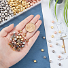 800Pcs 4 Colors CCB Plastic Beads CCB-AR0001-01-3