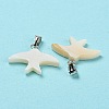 Natural Freshwater Shell Pendants PALLOY-Q462-03P-2