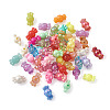  Opaque Solid Color & Imitation Jelly & Transparent Styles Acrylic Beads MACR-TA0001-15-13
