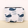 Cartoon Style Cloth Printed Zipper Wallets PW-WGC95BB-03-1