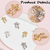 30Pcs 3 Colors Rack Plating Alloy Pendants FIND-SP0002-49B-6