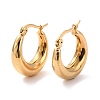 Vacuum Plating 304 Stainless Steel Chunky Hoop Earrings for Women X-EJEW-F280-06A-G-2