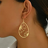 201 Stainless Steel Dangle Earrings FS-WGC9A22-01-3