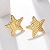 304 Stainless Steel Stud Earrings EJEW-L296-005G-3