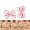 2-Hole Printed Transparent Resin Buttons RE-CBA3C89-07-3