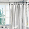 12Pcs Iron with Zinc Alloy Shower Curtain Hook FIND-SP0005-76EB-5