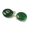 Dyed Natural Malaysia Jade Pendants G-H328-08G-C19-2