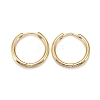 Brass Huggie Hoop Earrings EJEW-K083-29G-1