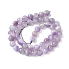 Natural Amethyst Beads Strands G-M445-8MM-01C-3
