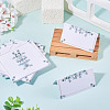 80Pcs Rectangle Paper Table Place Cards AJEW-TA0003-64B-8