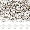 600Pcs CCB Plastic Beads CCB-PA0001-17P-1