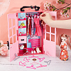   Plastic Doll Clothes Hanger and Closet DIY-PH0022-05-3