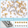 Unicraftale 300Pcs 2 Colors 201 Stainless Steel Beads STAS-UN0048-86-5