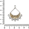 Ion Plating(IP) 304 Stainless Steel Chandelier Component Links STAS-Q350-17GP-3