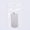 Tarnish Resistant 304 Stainless Steel Big Pendants LS-STAS-I140-19B-S-8