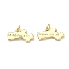 Brass Pendants KK-D229-22K-G-1