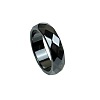 Dyed & Heated Black Agate Finger Rings LS-IK0879-18-1