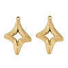 304 Stainless Steel Pendants SA-CBA1839-02G-1