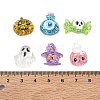 Halloween Transparent Resin Cabochons RE-CBA1EFB-01-3