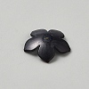 Transparent Resin Sakura Flower Bead Caps RESI-TAC0012-20B-2