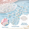 500Pcs 10 Style ABS Plastic Imitation Pearl Beads KY-BY0001-02-7
