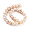 Natural Cultured Freshwater Pearl Beads Strands PEAR-C003-09F-3