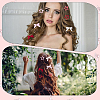 12Pcs Star Iron Snap Hair Clips OHAR-CP0001-24A-6