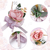 Silk Cloth Imitation Peony Corsages AJEW-WH0285-81B-5