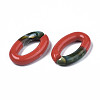 Two Tone Opaque Acrylic Linking Rings OACR-S038-035E-3
