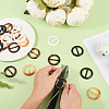 20Pcs Resin Tri-Glide Adjuster Buckles FIND-GF0008-12G-3
