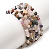 Natural Mixed Gemstone Beads Strands G-H336-A09-02-2