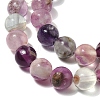 Natural Purple Fluorite Beads Strands G-G184-A01-01-4
