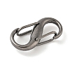 Alloy & Iron Double S Snap Hook Spring Keychain Clasps FIND-H049-02B-B-2