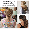 50pcs 5 colors Girl's Hair Accessories OHAR-LP0001-07-3