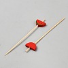 Disposable Bamboo Sticks AJEW-WH20018-43B-2