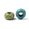 Synthetic Gemstone European Beads TURQ-S283-34-2