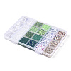 DIY 24 Style Acrylic & ABS Beads Jewelry Making Finding Kit DIY-NB0012-02E-2