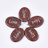 Natural Red Jasper Pendants G-S344-90E-1