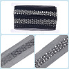 4Yards Polyester Lace Ribbon SRIB-GF0001-73A-01-7