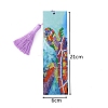 Sea Turtle Pattern DIY Diamond Painting Bookmark with Tassel Pendants Kits PW-WG15E64-01-2