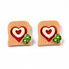 Opaque Epoxy Resin Cabochons LS-CRES-S358-52-2