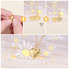 20Pcs Brass Locket Pendants KK-SC0007-49-3