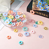 120Pcs 15 Style Transparent & Opaque Acrylic Bead Frames OACR-BT0001-03-6