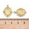 304 Stainless Steel Pendant Cabochon Settings STAS-P364-07G-3