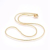 304 Stainless Steel Chain Necklaces NJEW-F248-19A-G-1