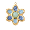 Dyed Natural White Jade Pendants STAS-P404-10C-G09-1