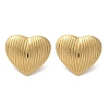 304 Stainless Steel Stud Earrings EJEW-L296-013G-03-4