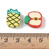 Fruit & Vegetable Theme Handmade Polymer Clay Beads CLAY-F006-02-3