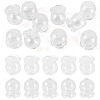 10Pcs Glass Bead Caps for Wind Chimes Making GLAA-BY0001-05B-1