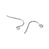 316 Surgical Stainless Steel Earring Hooks STAS-Z124-02C-P-2